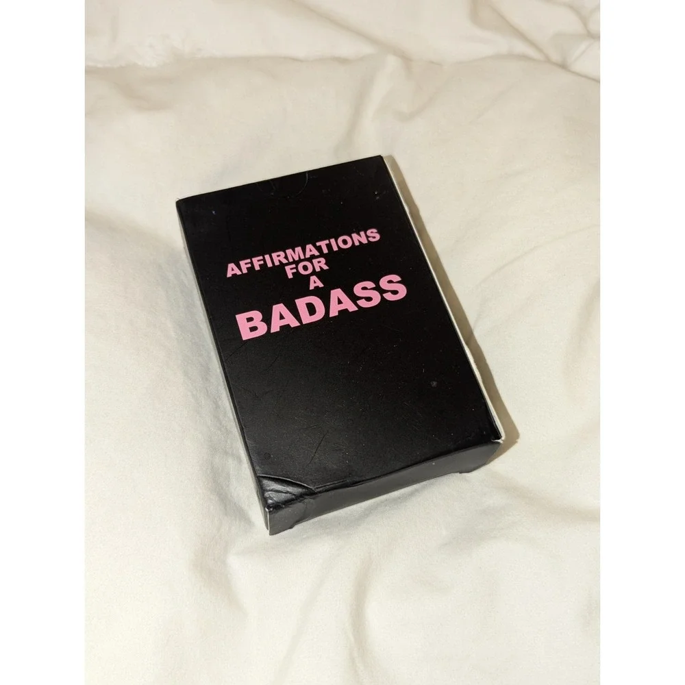 Badass Affirmation Cards - Daily Motivational and Inspirational Cards for Women